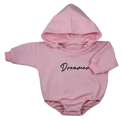 Obrázek produktu pro Kojenecké teplákové body baggy s kapucí Koala Dreamer růžová, vel. 80 (9-12m)