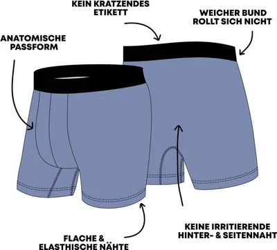 Produktbild von MG-1 Herren Retro Boxer 8-Pack Mix Colors - gemischtfarbig - Größe XXL