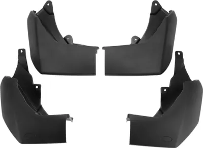 Image de Bavettes De Boue Avec Accessoires De Montage Pour Land Rover Discovery 3 2009-2014 Bavettes De Boue Avant Et ArrièRe 1 Jeu