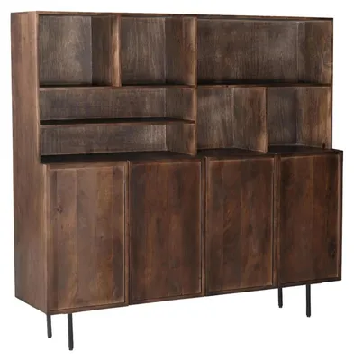 Produktbild von Anrichte Elan 180x172x45 cm Mangoholz Stahl Natur