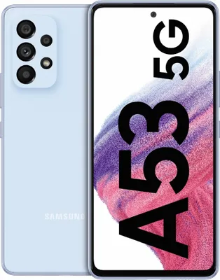 Produktbild von Samsung Galaxy A53 5G SM-A536B, 16,5 cm (6.5"), 8 GB, 256 GB, 64 MP, Android 12, Blau