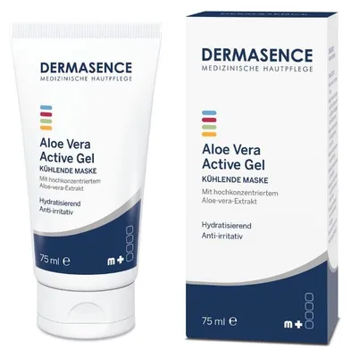 Produktbild von DERMASENCE Aloe Vera Active Gel kühlende Maske, 75 ml Gel