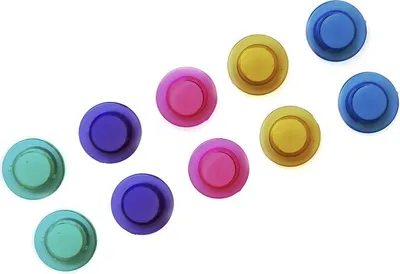 Immagine prodotto di Magneti 10 pezzi, rotondi 30 mm, per lavagne bianche lavagne magnetiche