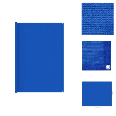 Zdjęcie produktu dla vidaXL Dywan namiotowy 250x300 cm niebieski - Akcesoria namiotowe