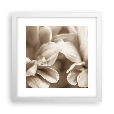 Produktbild von Gerahmtes Poster - Weißer Rahmen - Blumen Boho ohne - 30x30 cm - Wand Bild - Wanddeko - Wandbilder - Kunstposter - Wandposter - Bilderrahmen - Bilder - Kunstdruck - Wanddekoration - P2WAC30x30-4767