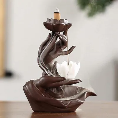 Obrázek produktu pro Keramické tyčinky s zpětným prouděním pro aromaterapii v interiéru, kanceláři, při józe a meditaci