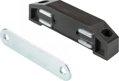 Image de Loqueteau magnétique plastique HETTICH, L.17.3 x l.75 mm