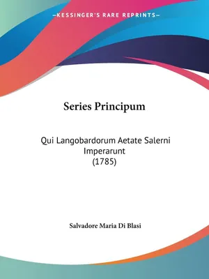 Produktbild von Series Principum