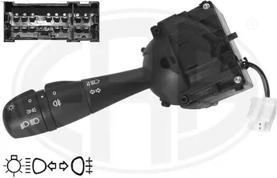 Produktbild von ERA 440792 Lenkstockschalter Kombischalter für DACIA DUSTER für RENAULT Clio IV Schrägheck (BH) Twingo III Schrägheck (BCM) Captur (J5, H5)