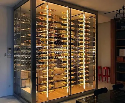 Image de Armoire à vin Armoire à vin vitrine Meuble à vin Armoire vitrine