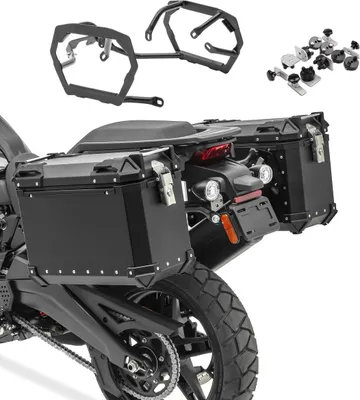 Produktbild von Alu-Koffer + Kofferträger für Harley Pan America 1250 21-25 XW30-38 sc