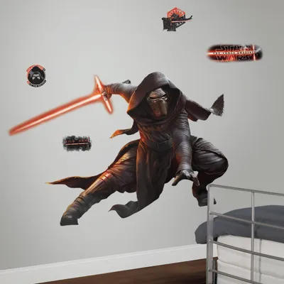 Produktbild von RoomMates - Wandsticker Star Wars Erwachen der Macht Kylo Ren