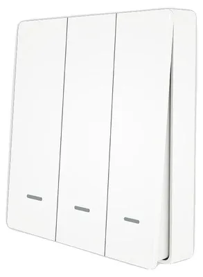Zdjęcie produktu dla Przełącznik scen ZigBee, bezprzewodowe sterowanie, zasilanie bateryjne, 3-przyciskowy