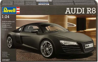 Produktbild von Revell AUDI R8, Supersportwagen-Modell, Montagesatz, 1:24, AUDI R8, Unisex, Kunststoff