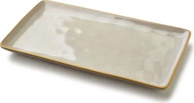 Produktbild von Servierplatte Keramik Basic Nature BASIC NATURE 36x19 cm Natur 1 Stück