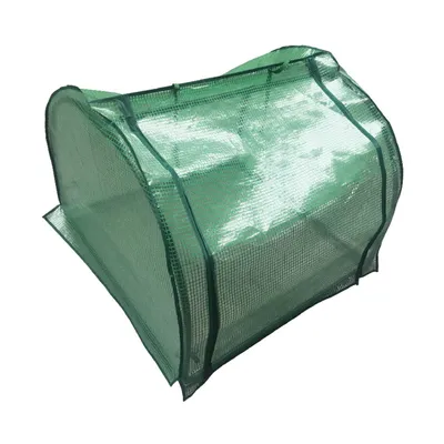 Produktbild von Gewächshaus - Foliengewächshaus, Mini-Gewächshaus, Tunnel für Blumenbeet 80 x 80 x 58 cm