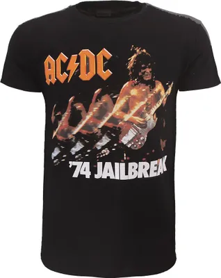 Obrázok produktu pre Tričko s motívom obalu albumu AC/DC Jailbreak '74 – XL