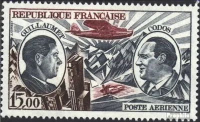 Produktbild von Briefmarken Frankreich 1973 Mi 1823 (kompl.Ausg.) postfrisch Flugpioniere
