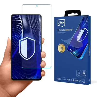 Produktbild von 3mk FlexibleGlass Pro POCO X7 Pro Hybridglas Bruchfest Transparent