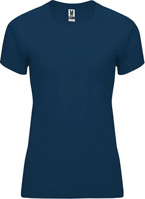 Immagine prodotto di Roly Sport CA0408 | T-shirt donna Bahrain con maniche raglan - Colore: Navy Blue 55 - Taglia: L