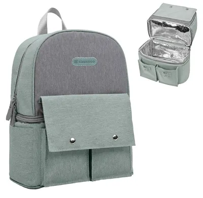 Produktbild von Kikkaboo Nia Wickeltasche Grau Grau One Size