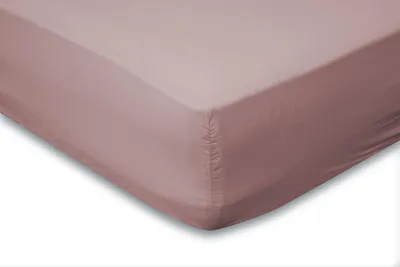 Produktbild von Eleganzzz Spannbetttuch Jersey Stretch – Rosa  – 120/130/140x200  – 35 cm Eckhöhe – 100% Baumwolle
