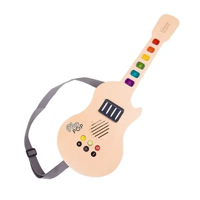 Produktbild von CLASSIC WORLD Drewniana Gitara Elektryczna Świecąca dla Dzieci