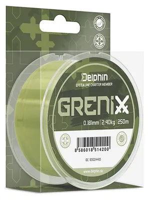Obrázek produktu pro Delphin GRENIX Green 0,261 mm 500 m 4,68 kg Vasec