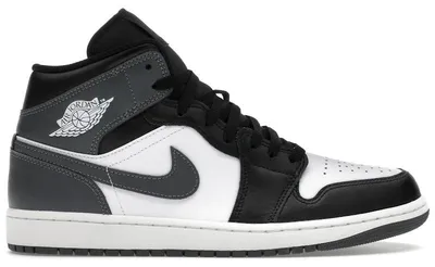 Obrázok produktu pre Nike Air Jordan 1 Mid "Black White Iron Grey" Grey, veľkosť: 50,5
