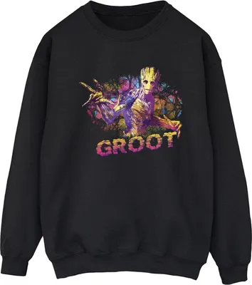 Produktbild von Marvel - "Guardians Of The Galaxy" Sweatshirt für Damen BI19442 (XXL) (Schwarz)