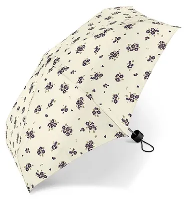 Produktbild von Happy Rain Pierre Cardin Petito Bouquet Manuell Taschenschirm white