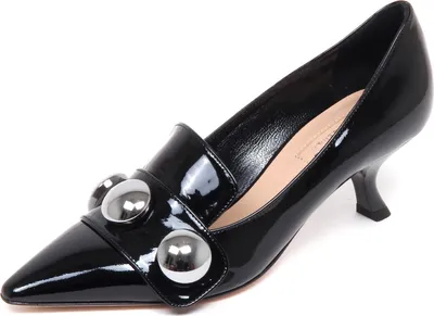 Produktbild von F6240 decollete donna schwarz SEBASTIAN scarpe patent shoe woman