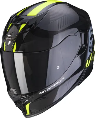 Produktbild von Scorpion Exo-520 Evo Air Laten Integralhelm Schwarz / Neon-Gelb XS