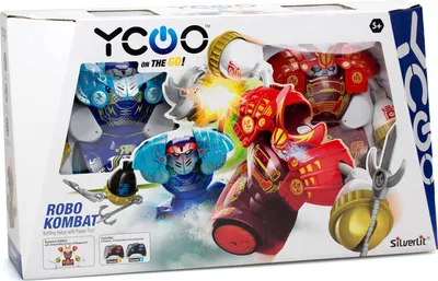 Silverlit 2 Roboter Samurai Roboter mit Controler Spielzeug