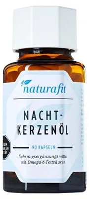 Produktbild von naturafit Nachtkerzenöl Kapseln, 90 St. Kapseln