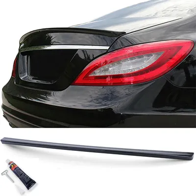 Produktbild von Heckspoiler Spoilerlippe schwarz glänzend für Mercedes CLS C218 2011-2018