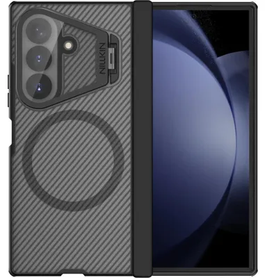 Immagine prodotto di Custodia protettiva per Galaxy Z Fold8 Ultra con protezione per la fotocamera, Nillkin CamShield Prop Magnetic, trasparente, colore nero
