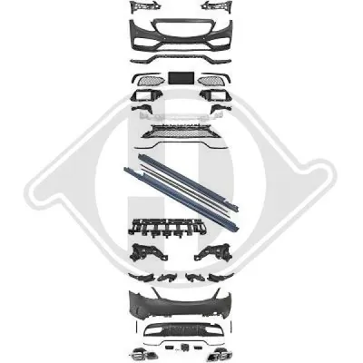 Produktbild von DIEDERICHS 1673350 Stoßstange vorne, hinten