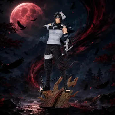 Produktbild von Naruto Shipuden Uchiha Itachi Actionfigur 24 cm – Anime Sammlerfigur