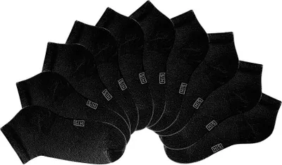 Produktbild von H.I.S. Kurzsocken Damen Sport Basic Socken, Laufsocken ohne Frottee 10 -teilig schwarz Größe 39/42