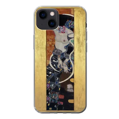 Produktbild von MuchoWow® Handyhülle Schutzhülle Hülle für iPhone 13 Judith II Salomè - Gustav Klimt Silikon Softcase Handy Hülle - Karteninhaber