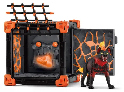 Produktbild von Schleich schleich®  ELDRADOR CREATURES 42674 BattleCave Lavahyäne