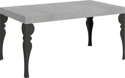 Obrázek produktu pro Rozkládací stůl 160/264x90 cm Paxon betonové antracitové nohy