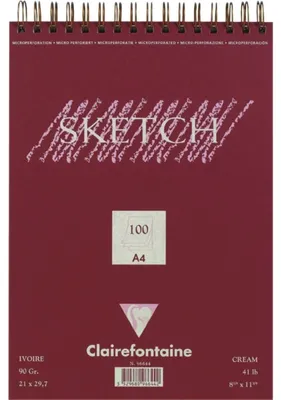Immagine prodotto di Clairefontaine Skizzenblock "sketch", DIN A5, 100 Blatt