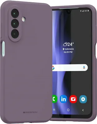 Produktbild von Etui Quecksilber Silikon Do Samsung Galaxy A26 Fioletowy
