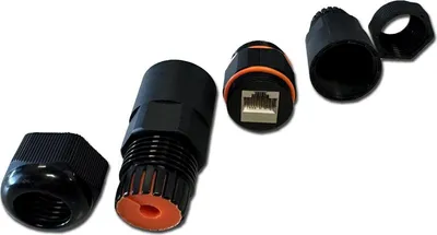 Produktbild von DATACOM Spojka STP CAT6A  2xRJ45 (8p8c) přímá OUTDOOR