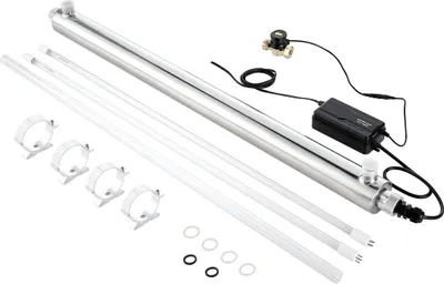 Imagen del producto de Purificador de agua UV de 45,4 litros/minuto. Filtro purificador de agua ultravioleta para consumo