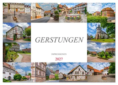 Produktbild von Gerstungen Impressionen (Wandkalender 2027 DIN A2 quer), CALVENDO Monatskalender