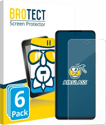 Produktbild von 6x BROTECT Schutzglas für realme P4x Schutzfolie Panzer Folie Glas Display Schutz klar