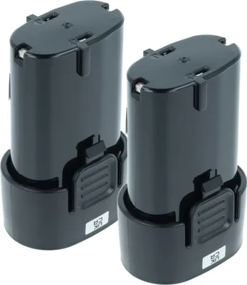 Produktbild von vhbw 2x Akku kompatibel mit Makita GN900SEP4, GN900SE, GN900SEP9, DF010DSE, DF010DS, GN900, DF010DZ, GN900S Werkzeug (2000 mAh, Li-Ion, 7,2 V)